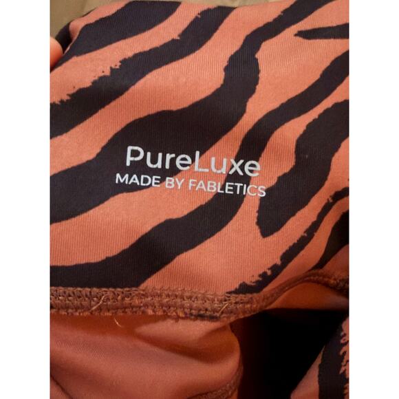 EUC Fabletics Pure Lux Animal print leggings sz S missing size tag - Picture 6 of 9